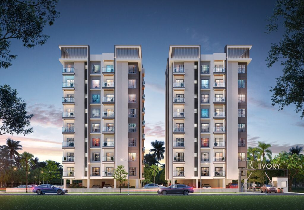 Front Elevation Evening