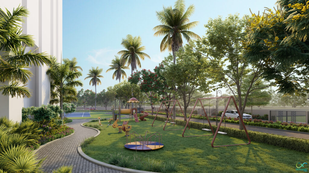 Outdoor Kids Play Area