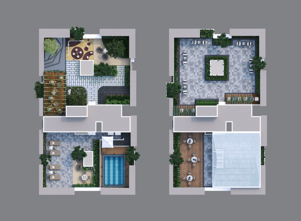 Terrace Plan Both Blocks