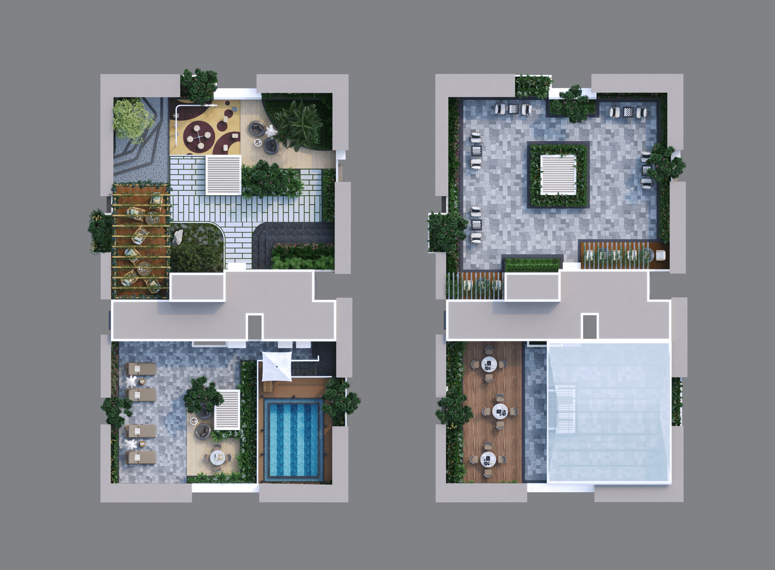 Terrace Plan Both Blocks